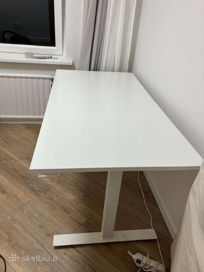 Ikea keičiamo aukščio rašomasis stalas + stalčiai - nuotraukos Nr. 2
