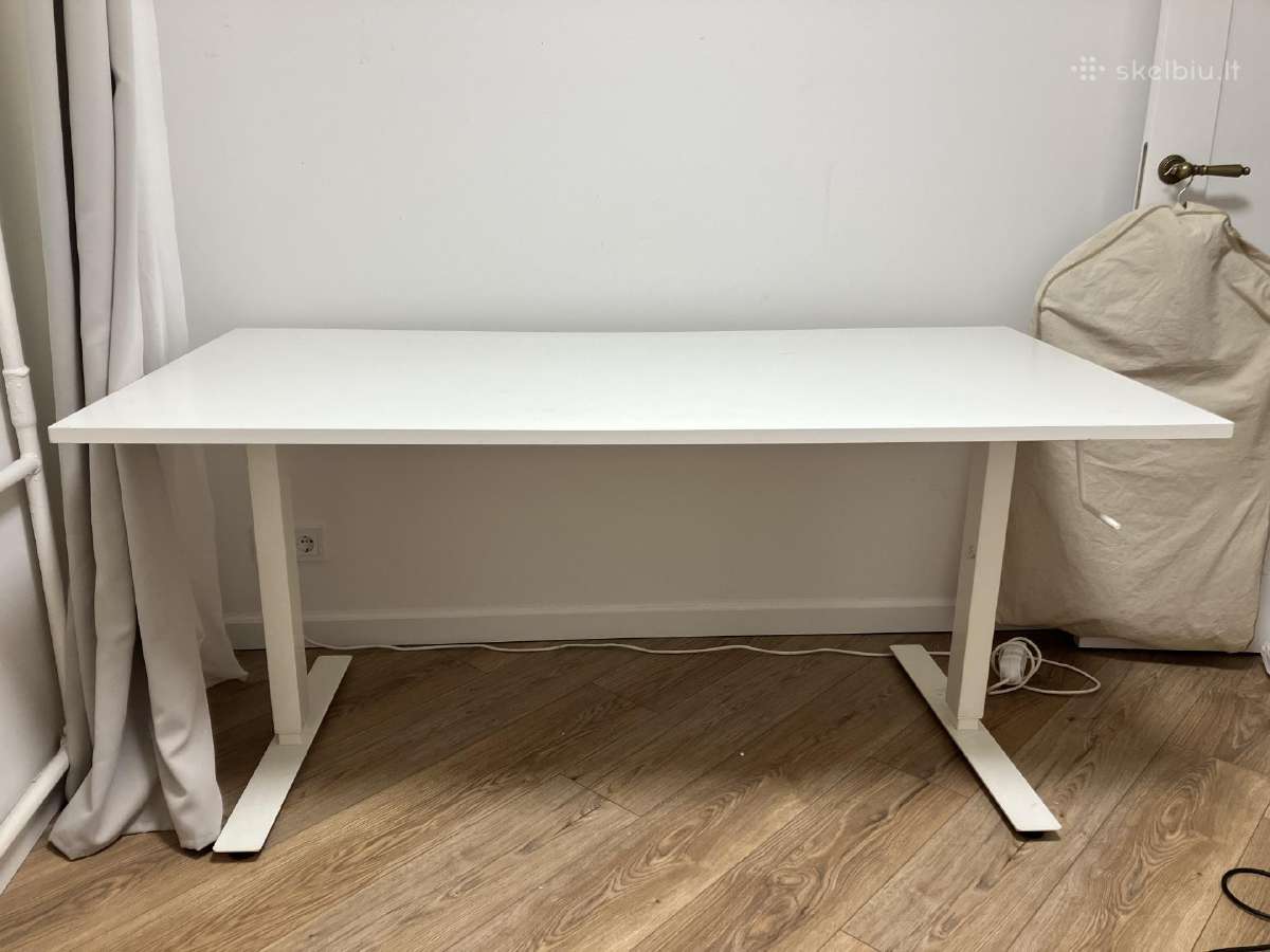 Ikea keičiamo aukščio rašomasis stalas + stalčiai - nuotraukos Nr. 3