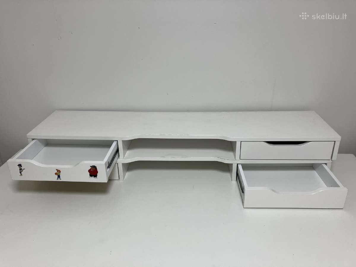 Ikea keičiamo aukščio rašomasis stalas + stalčiai - nuotraukos Nr. 6