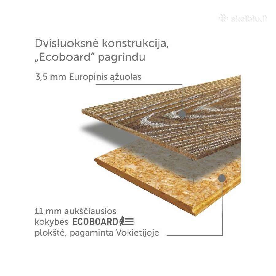 Ąžuolinės parketlentės 31,5m2 - nuotraukos Nr. 3