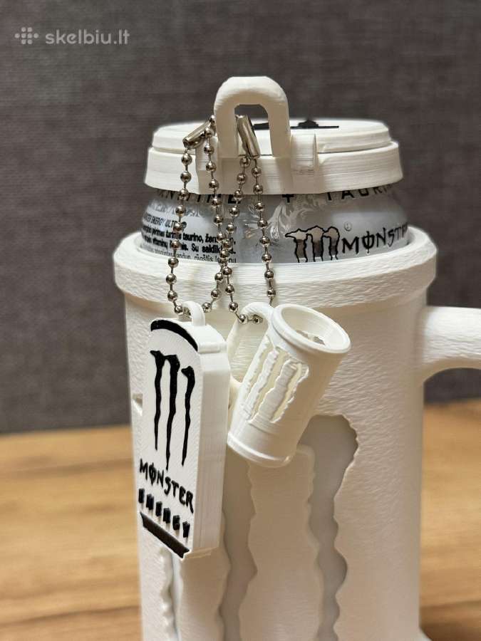 Monster Energy skardinės Dėklas Puodelis-rinkinys - nuotraukos Nr. 8