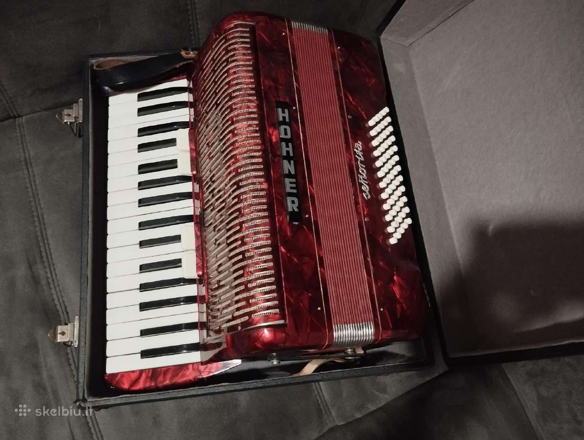 Parduodame vokiška 60 bosu akordiona hohner - nuotraukos Nr. 5
