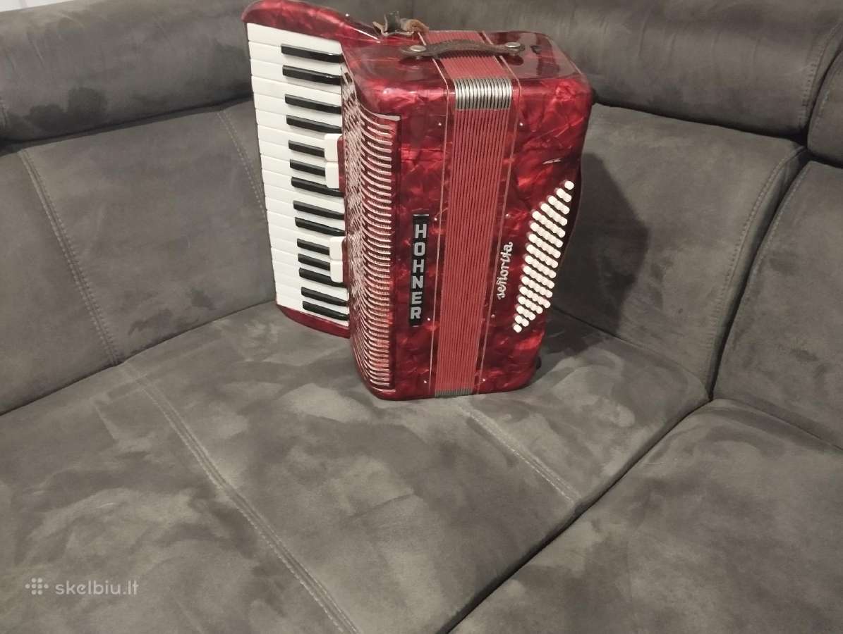 Parduodame vokiška 60 bosu akordiona hohner - nuotraukos Nr. 9
