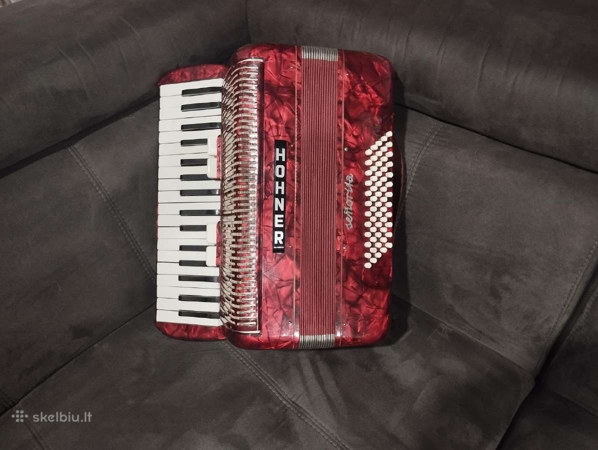 Parduodame vokiška 60 bosu akordiona hohner - nuotraukos Nr. 10