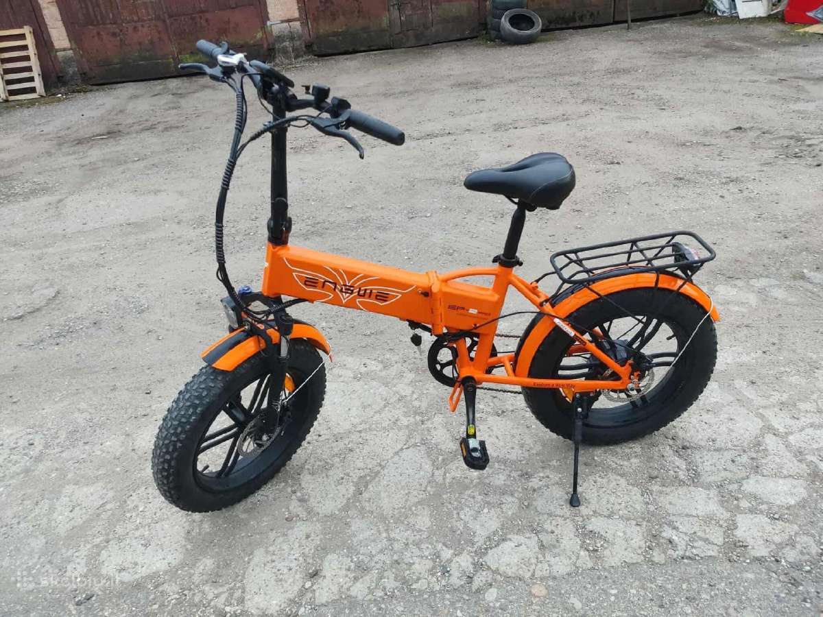 Electric Folding Bicycle – Good Condition - nuotraukos Nr. 2