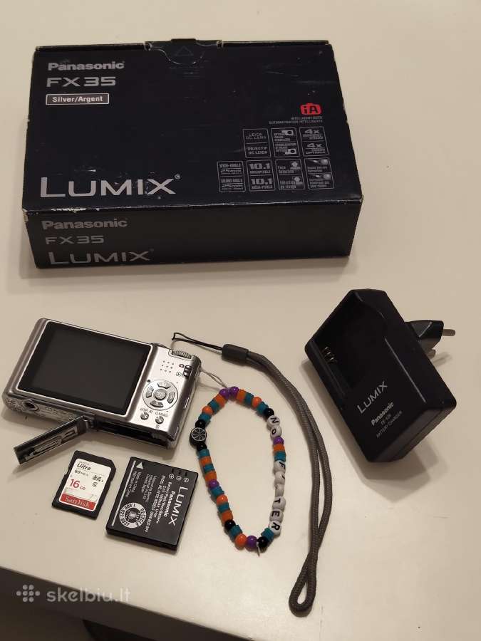 Panasonic Lumix Dmc-fx35 y2k/vintage digicam - nuotraukos Nr. 3
