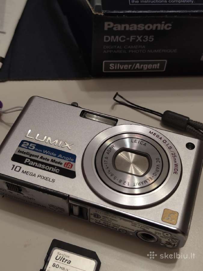 Panasonic Lumix Dmc-fx35 y2k/vintage digicam - nuotraukos Nr. 7