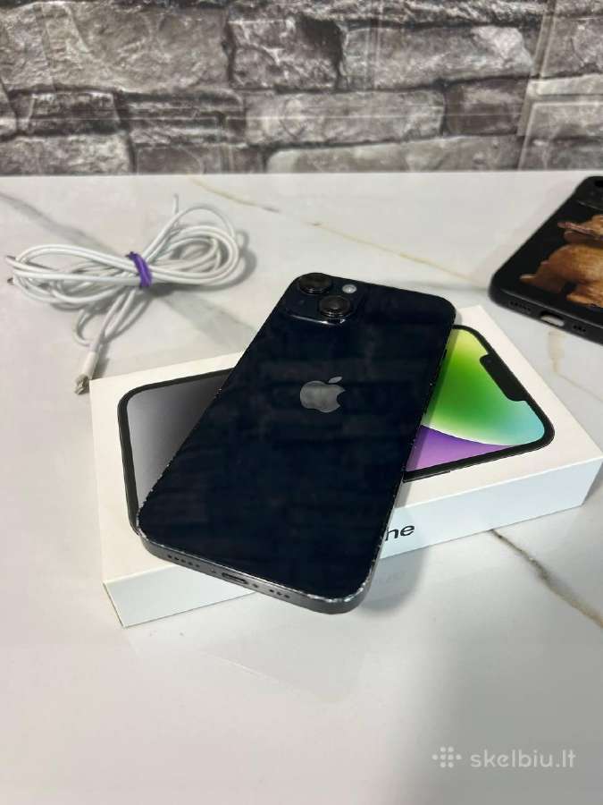 iPhone 14 128gb 84% black - nuotraukos Nr. 5
