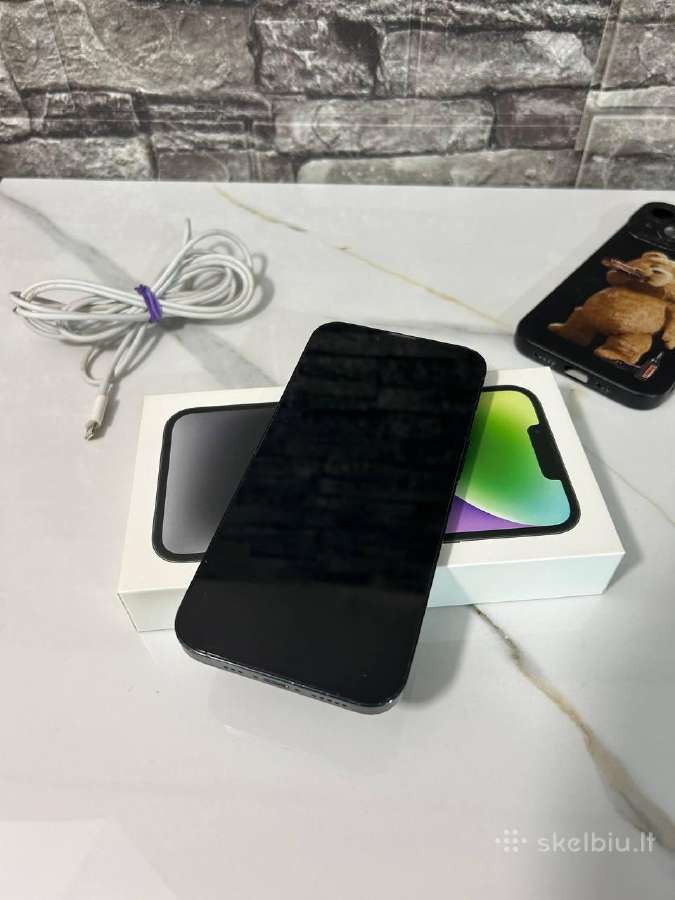 iPhone 14 128gb 84% black - nuotraukos Nr. 13