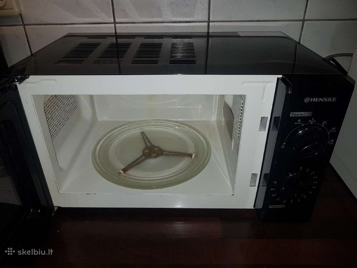 Henske juoda mikrobangų krosnelė - nuotraukos Nr. 2