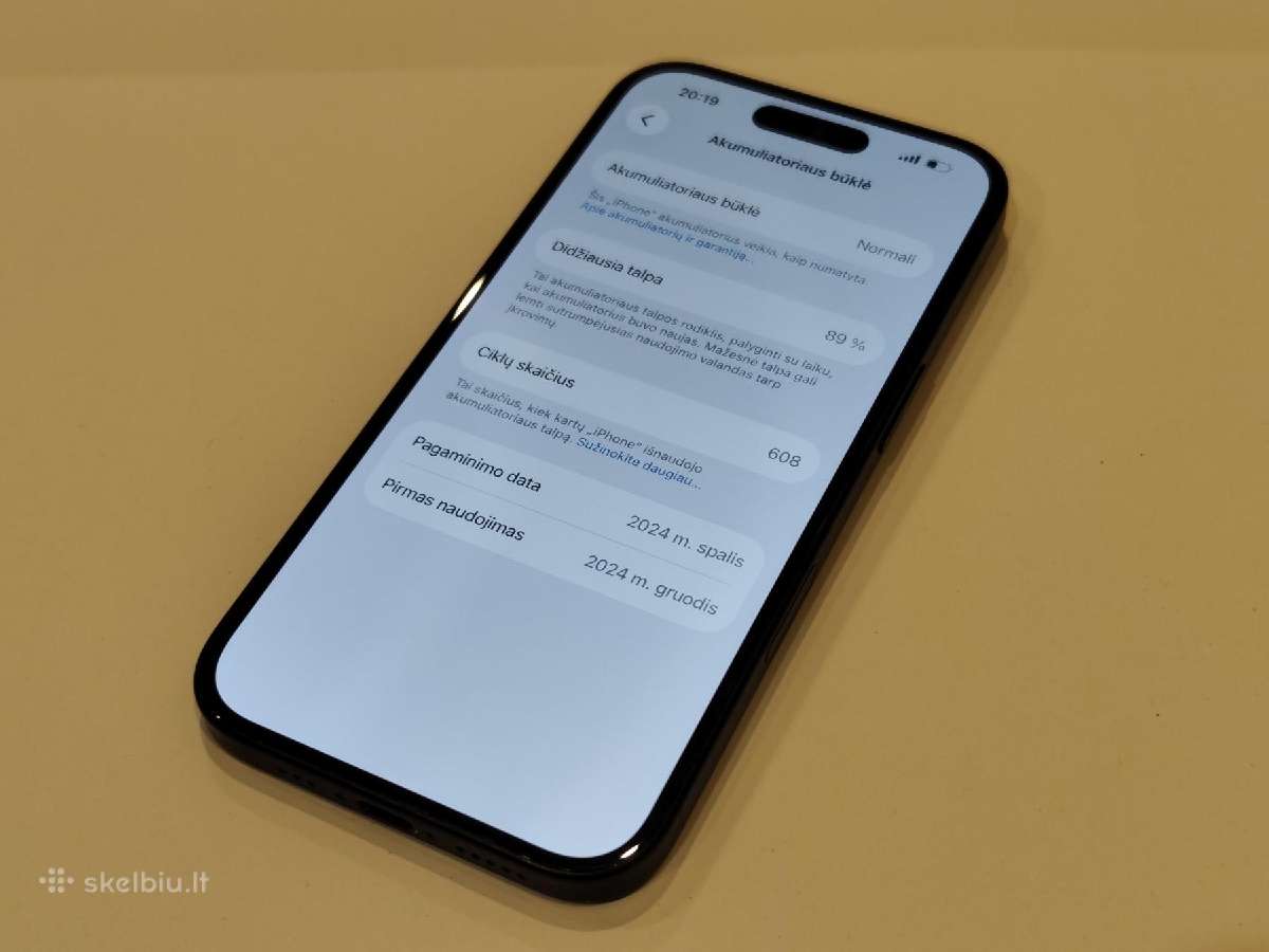 Parduodu iPhone 16 128gb - nuotraukos Nr. 2