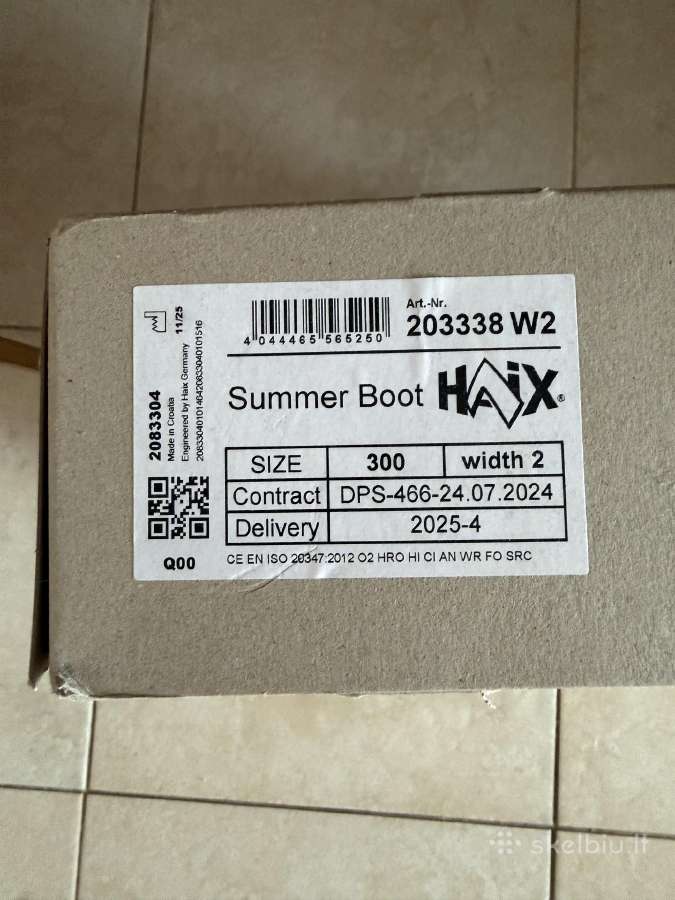 Kariški žygio batai Haix Summer Boot - nuotraukos Nr. 2