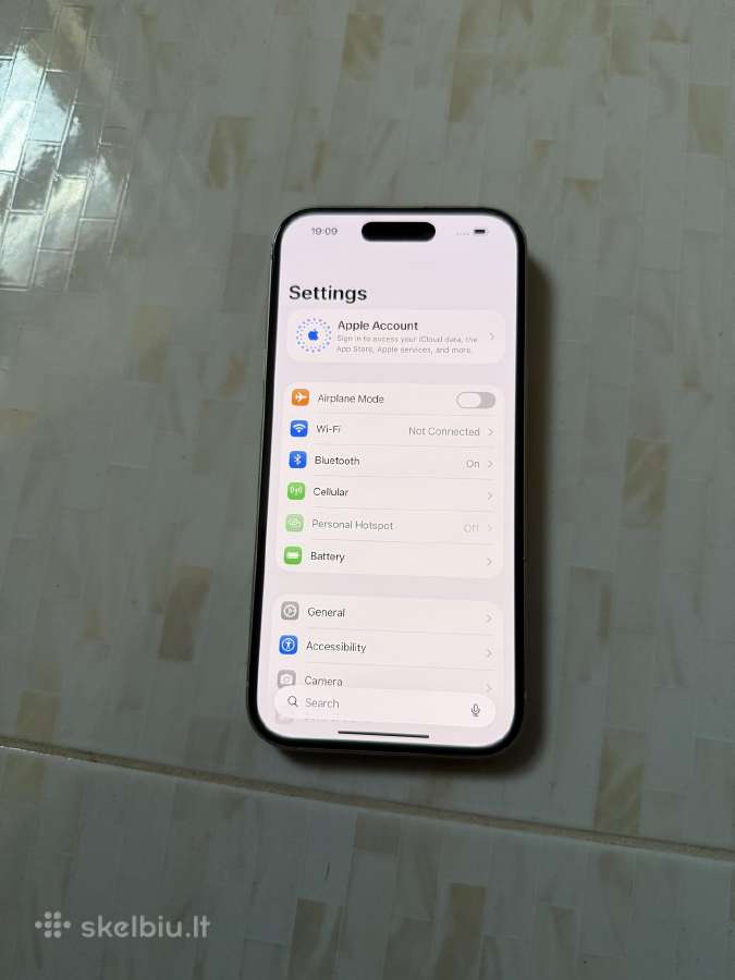 iPhone 15 128gb Yellow - nuotraukos Nr. 4