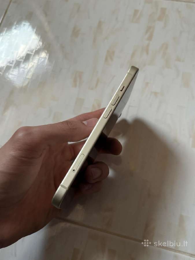 iPhone 15 128gb Yellow - nuotraukos Nr. 6