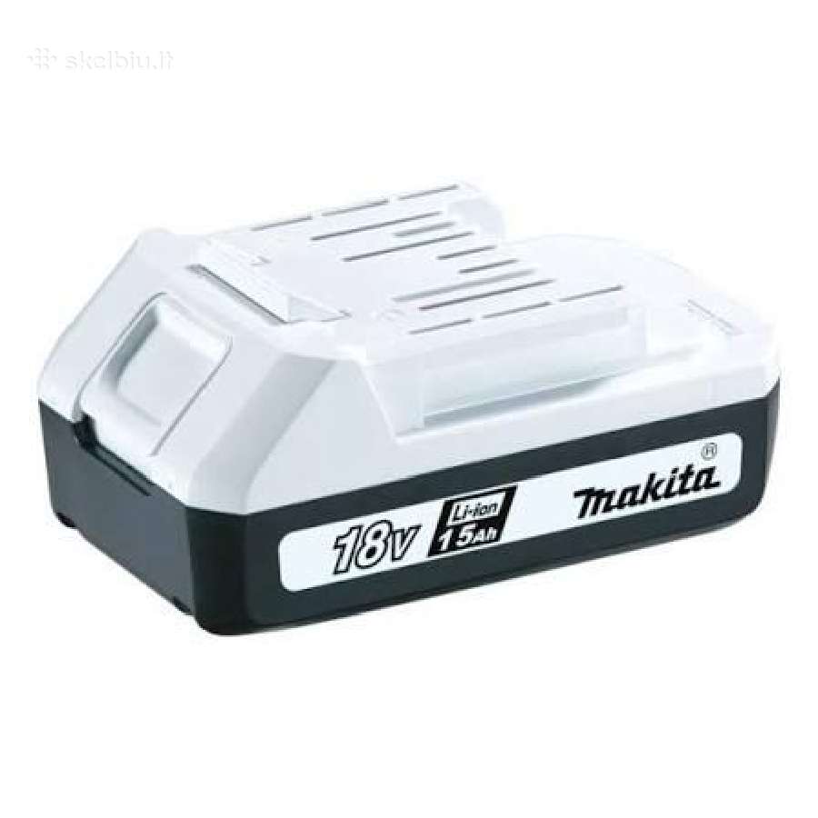 Makita "G" du akumuliatoriai 1,5ah ir pakrovejas - nuotraukos Nr. 2