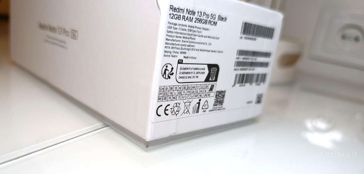 Xiaomi Redmi Note 13 Pro 5G 12/256 GB - nuotraukos Nr. 13