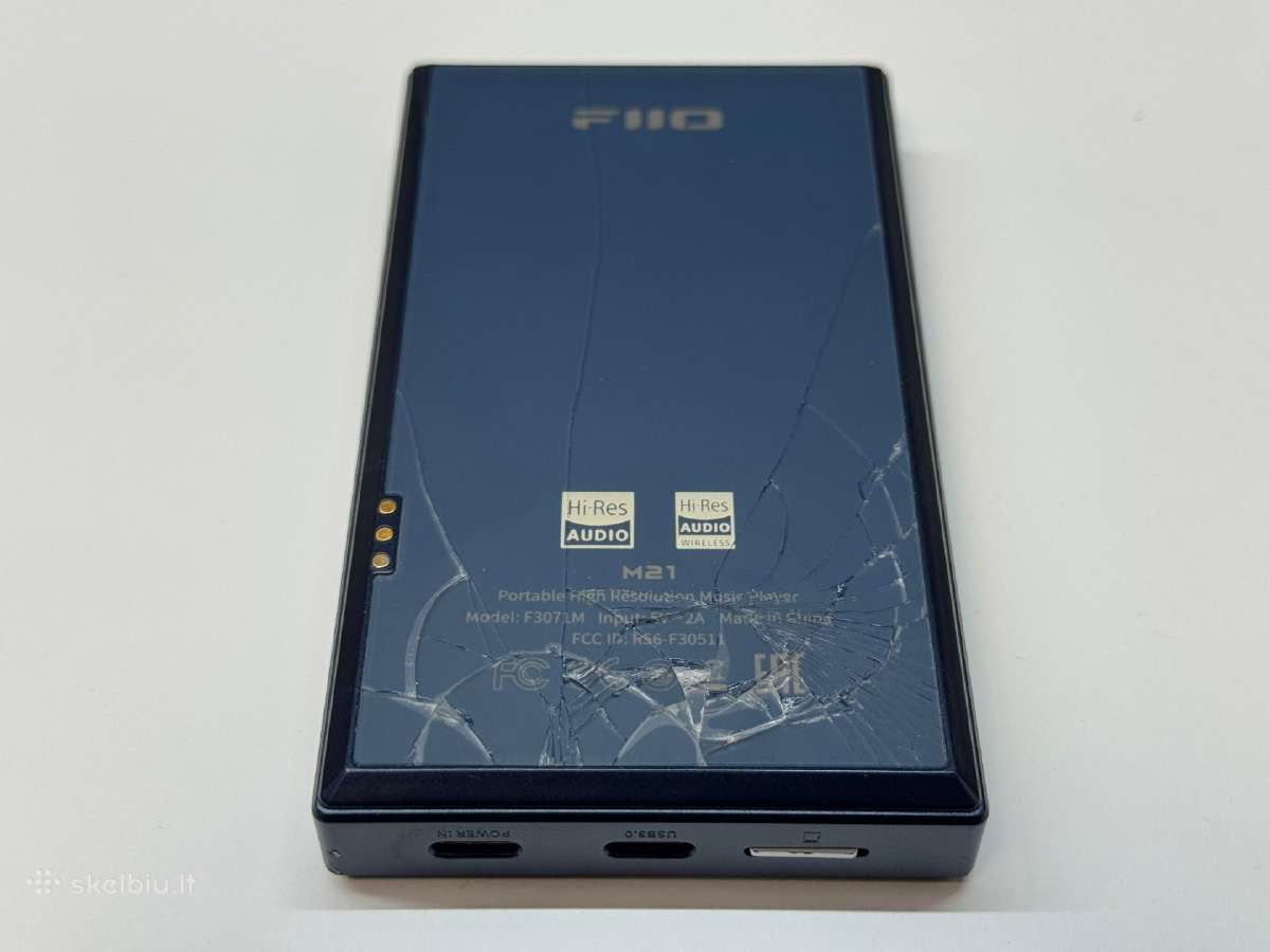Fiio M21 Hi-res grotuvas + 2 dėklai - nuotraukos Nr. 4
