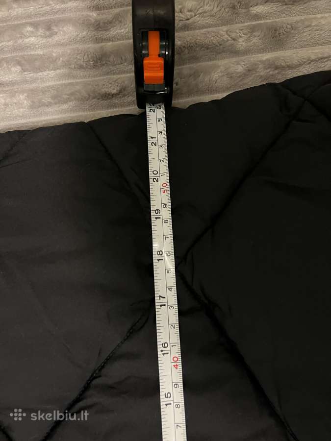 Rinascimento Italian Black Quilted Long Coat - nuotraukos Nr. 9