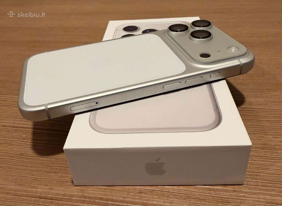 iPhone 17 Pro Silver 256 GB su garantija Tele2 - nuotraukos Nr. 2