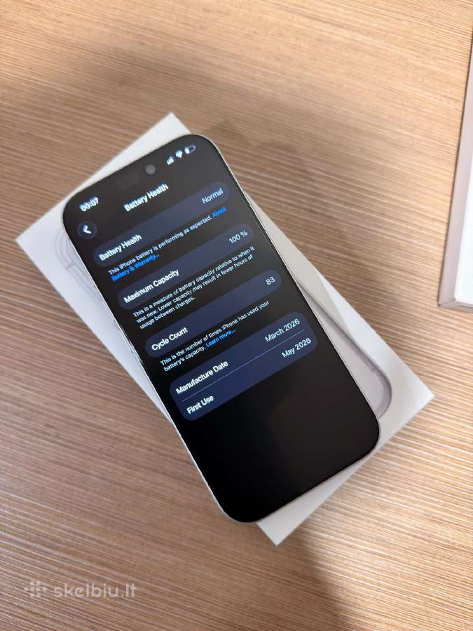 iPhone 17 Pro Silver 256 GB su garantija Tele2 - nuotraukos Nr. 7