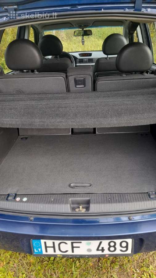 Opel Meriva 2004 1,7 vienatūris - nuotraukos Nr. 2