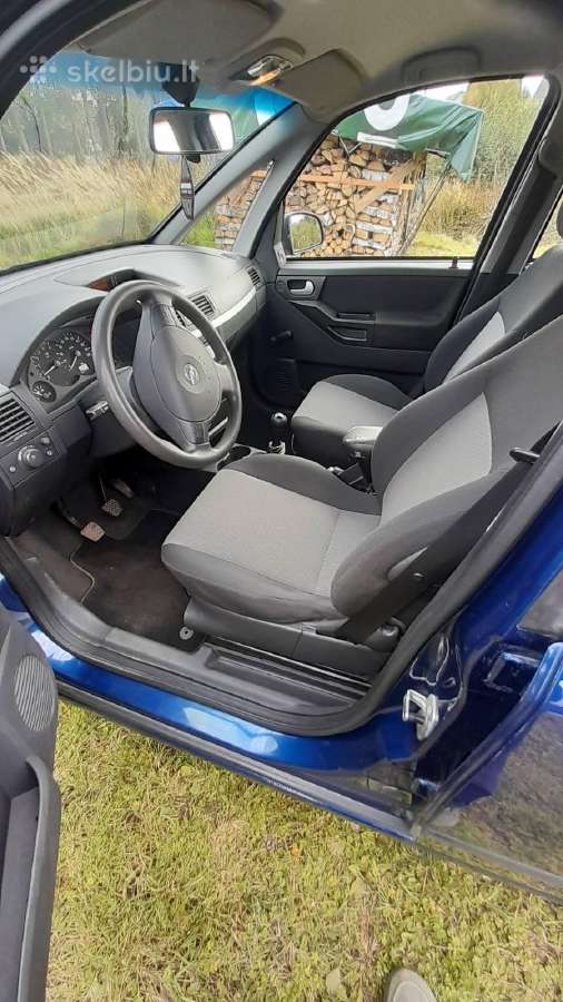 Opel Meriva 2004 1,7 vienatūris - nuotraukos Nr. 3
