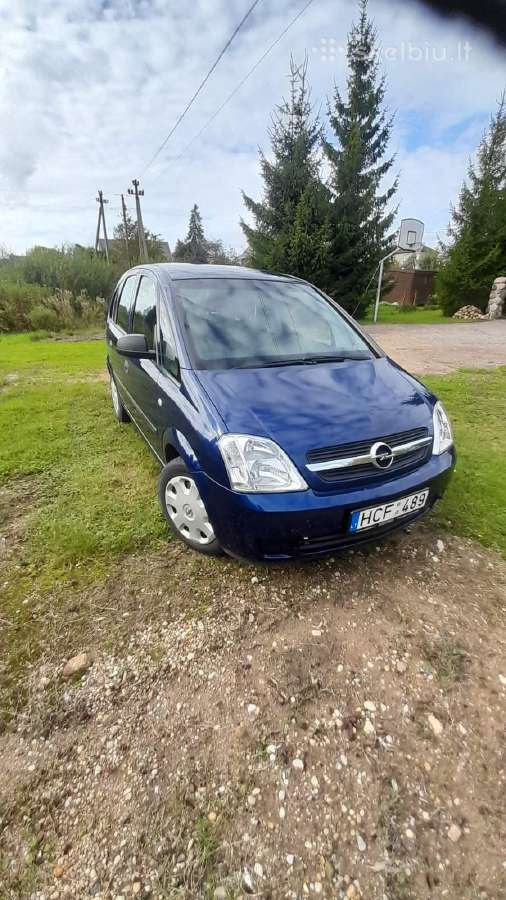 Opel Meriva 2004 1,7 vienatūris - nuotraukos Nr. 4