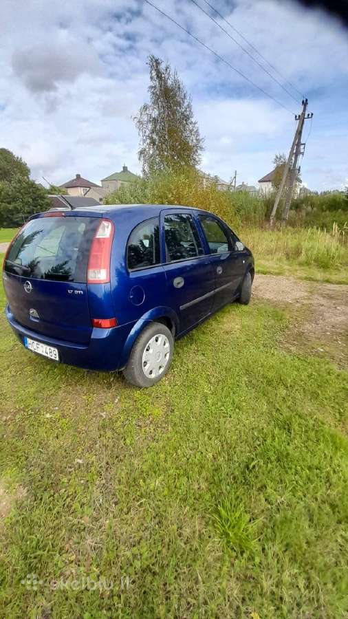 Opel Meriva 2004 1,7 vienatūris - nuotraukos Nr. 5