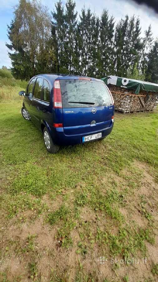 Opel Meriva 2004 1,7 vienatūris - nuotraukos Nr. 6