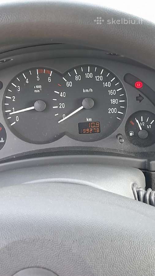Opel Meriva 2004 1,7 vienatūris - nuotraukos Nr. 8