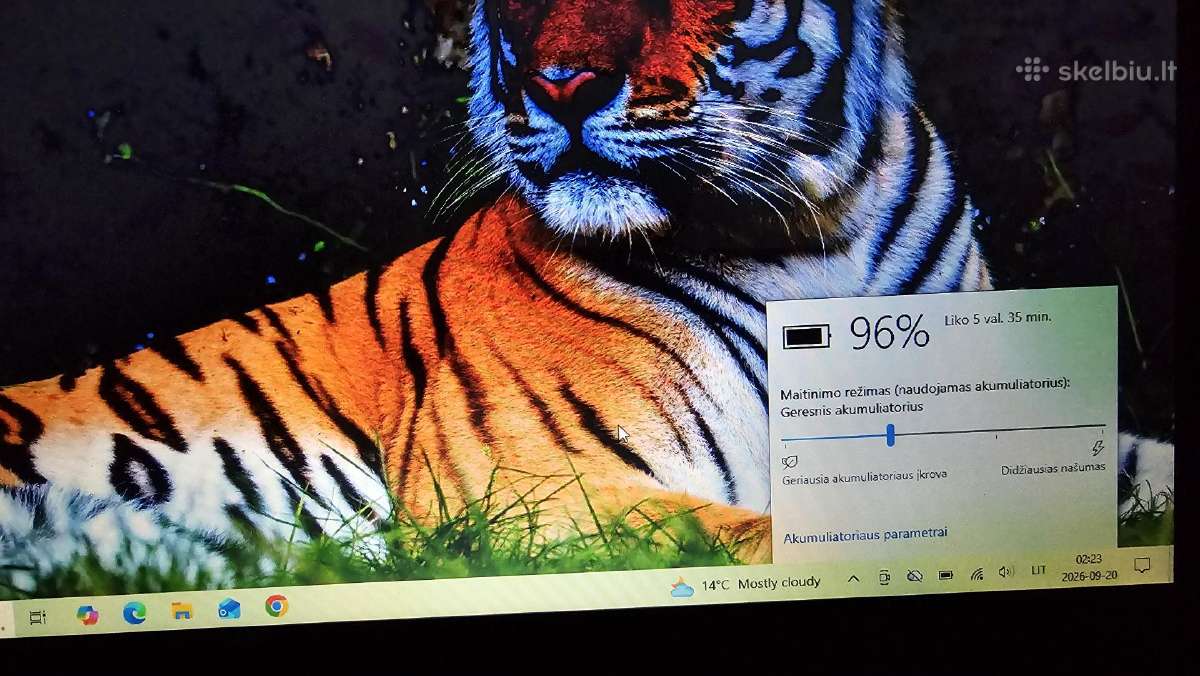 Medion Akoya i7/16gb/120ssd+1000gb/17.3 nvidia - nuotraukos Nr. 15