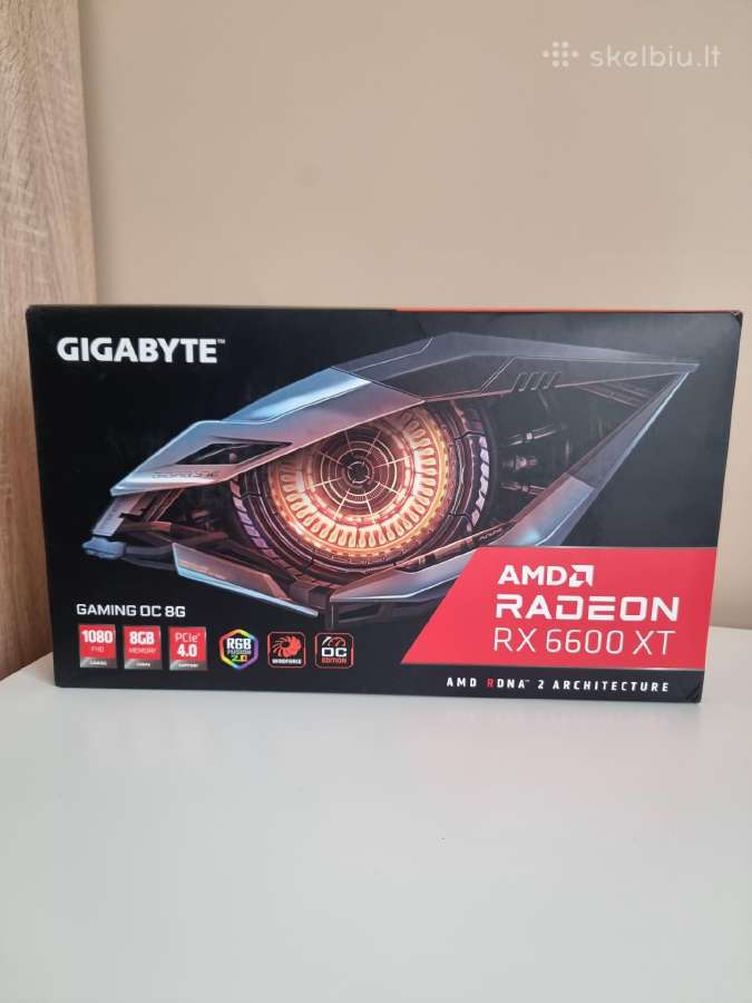 Gigabyte Rx 6600 XT - nuotraukos Nr. 9