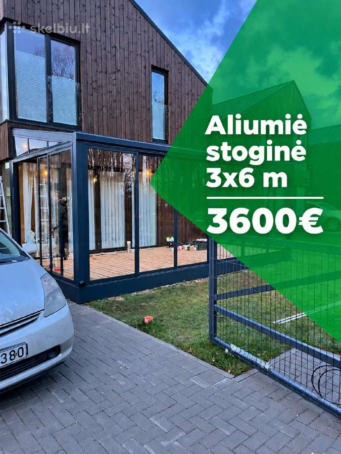 Terasos Ir Stoginės – Gamyba Ir Montavimas - nuotraukos Nr. 2