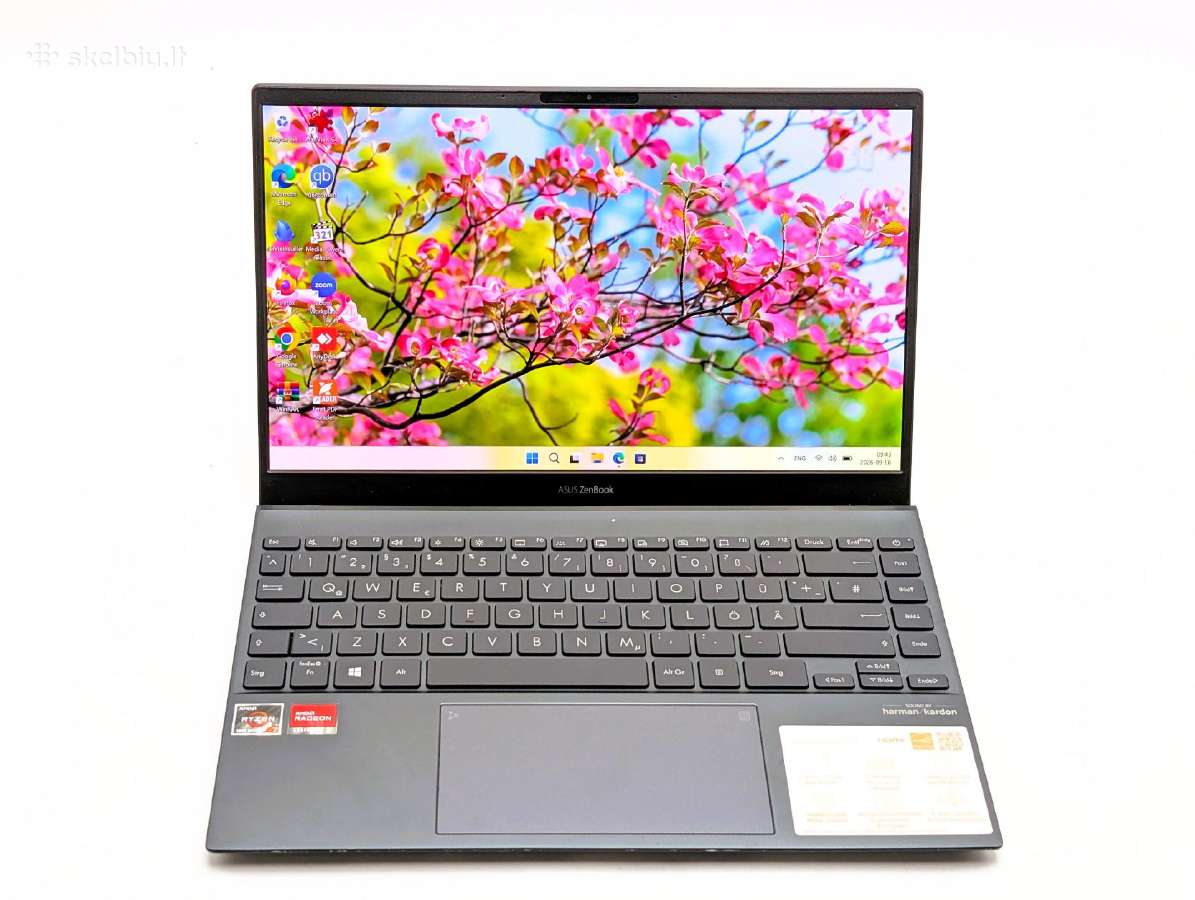 Asus Zenbook 13 Oled Ryzen 7 5800u/16gb/256gb SSD - nuotraukos Nr. 3