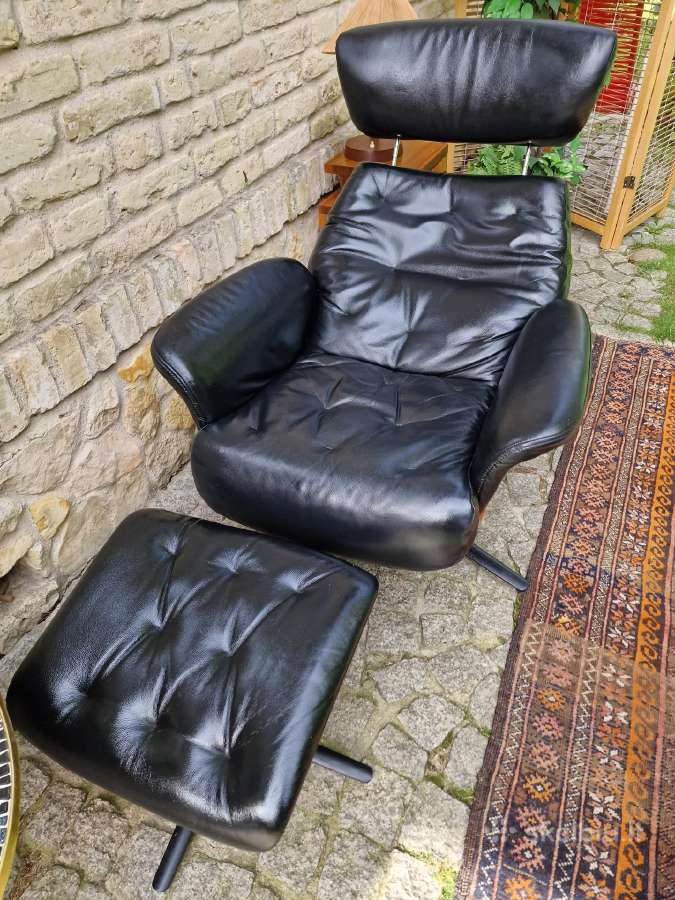 Prabangus odinis fotelis/reglaineris su pakoju - nuotraukos Nr. 16