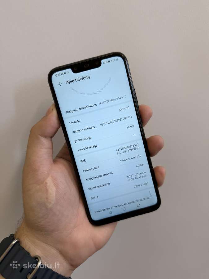 Huawei Mate 20 Lite - nuotraukos Nr. 5