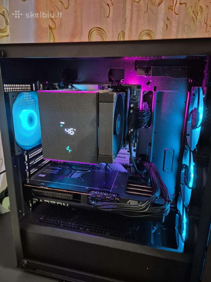 Galingas gaming Pc Ryzen 7 9800x3d + Rx 9070 XT - nuotraukos Nr. 6