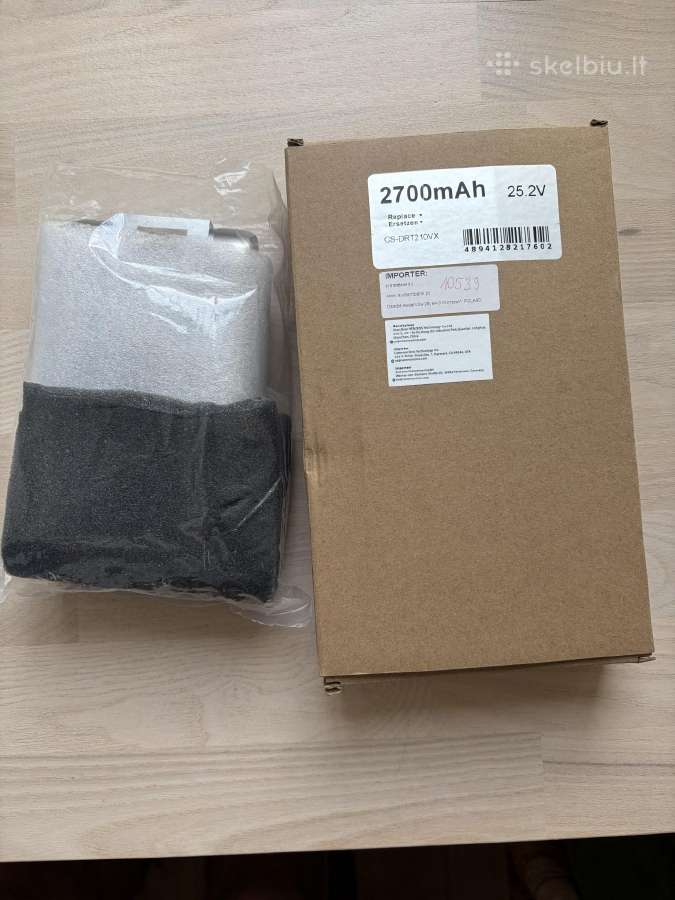 Dreame T20 Pro siurblio baterija - nuotraukos Nr. 5