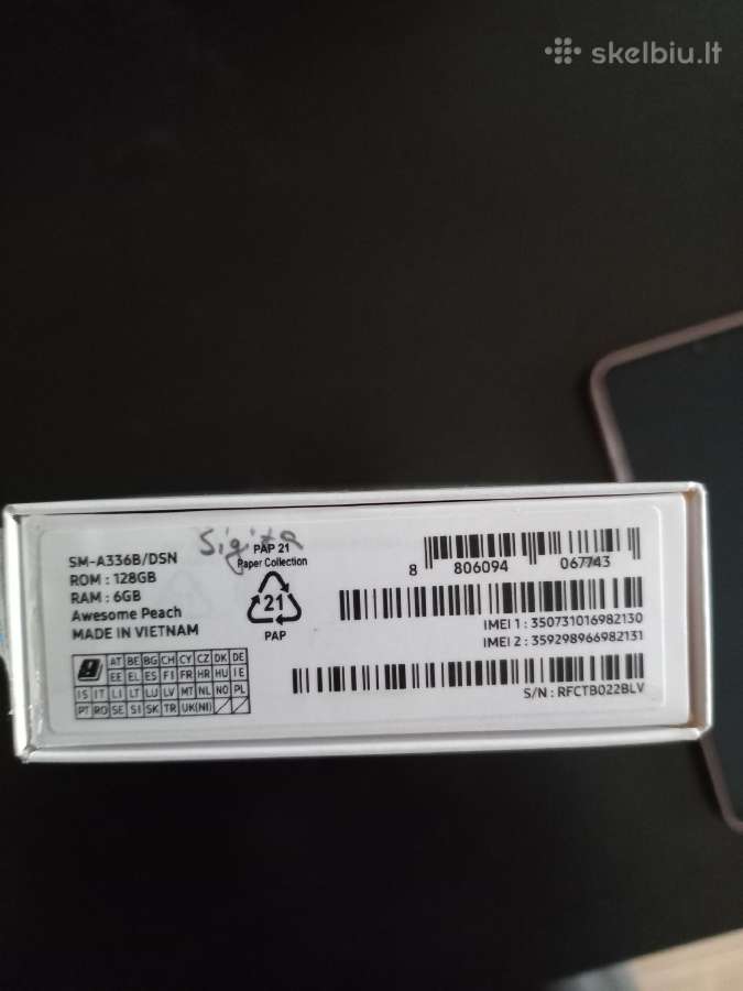 Samsung A33 5G - nuotraukos Nr. 5