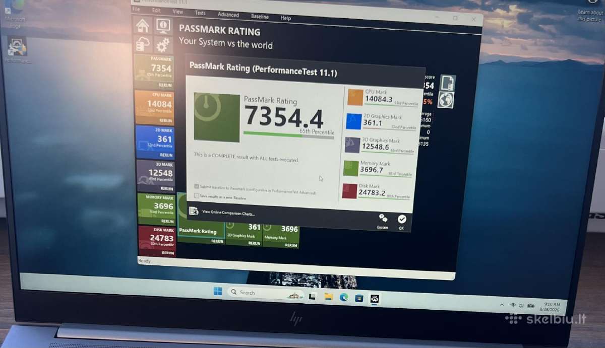 Hp Zbook Create G7i7 Rtx - nuotraukos Nr. 11