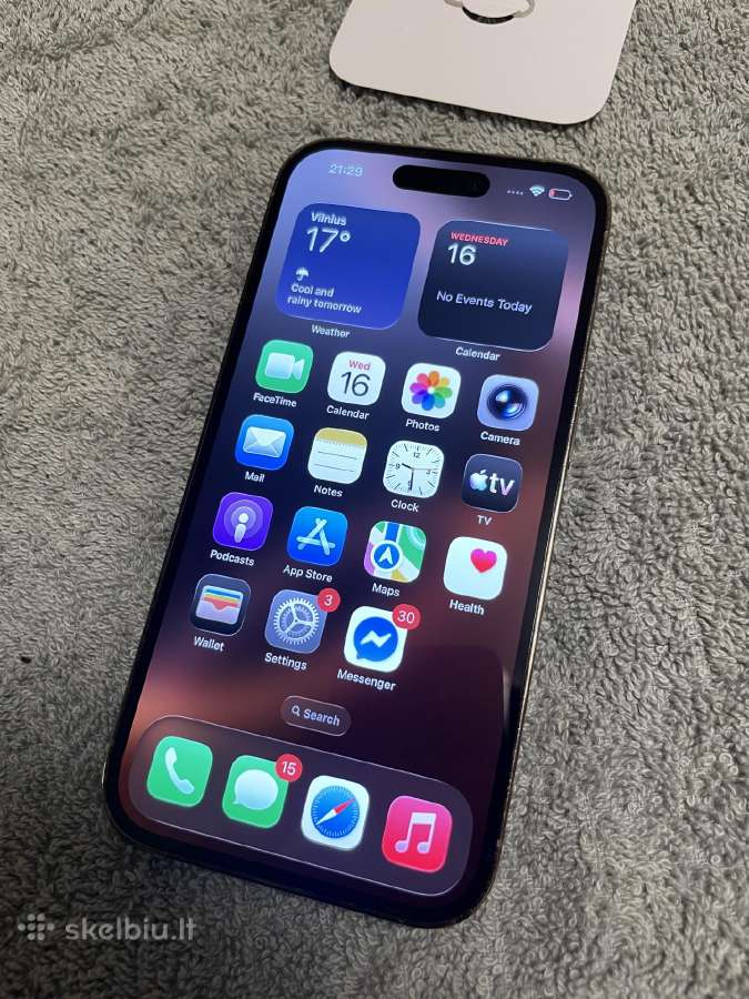 iPhone 14 pro - nuotraukos Nr. 9