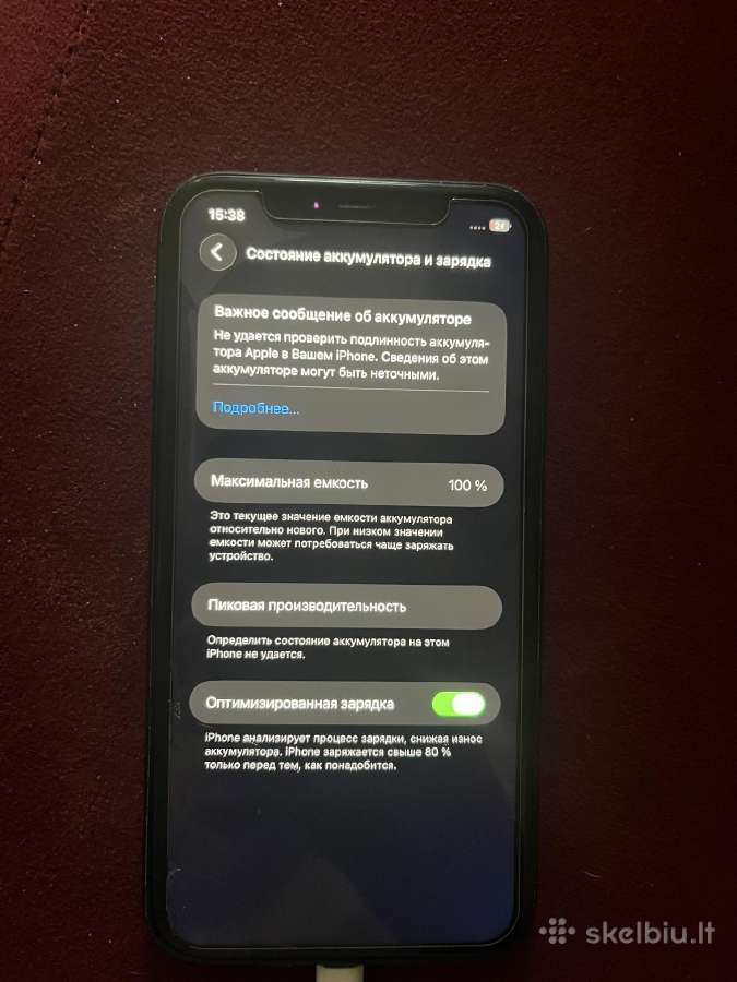 iPhone 11 black 128gb - nuotraukos Nr. 6