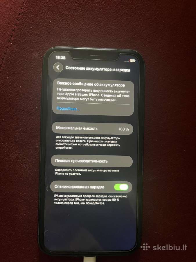 iPhone 11 black 128gb - nuotraukos Nr. 7
