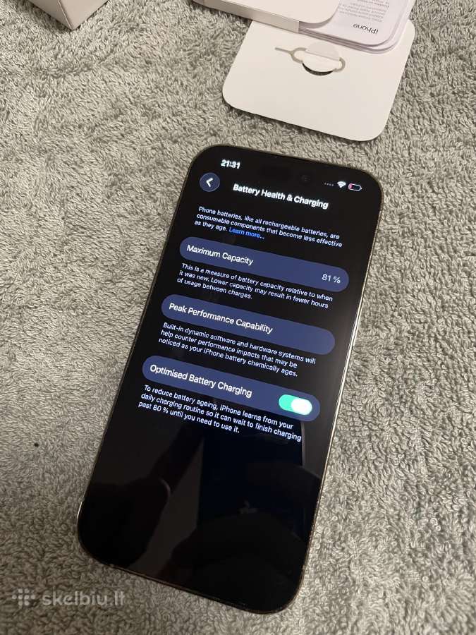 iPhone 14 pro - nuotraukos Nr. 13
