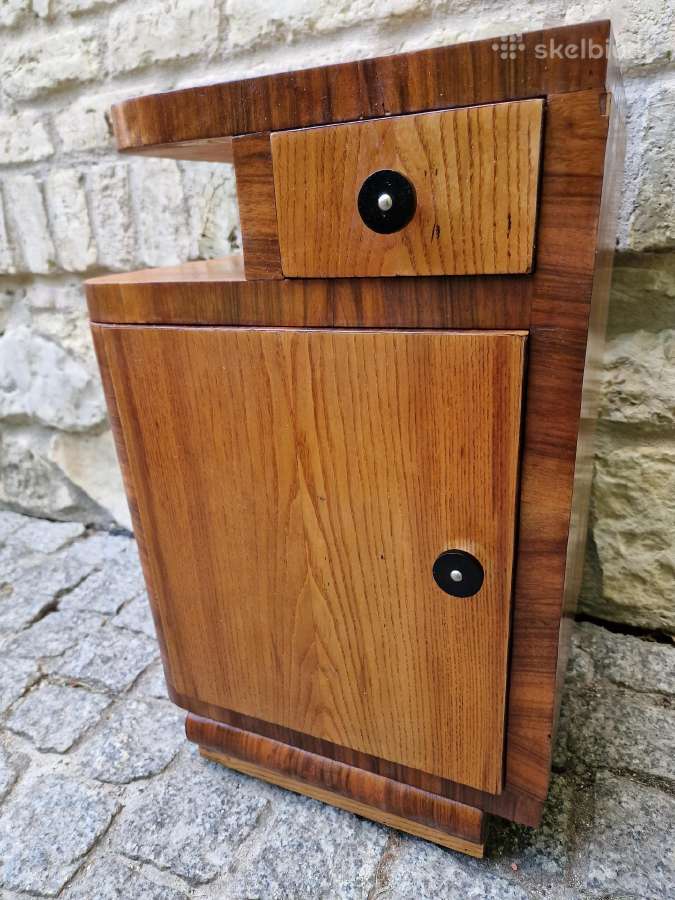 Vintažinė Art Deco spintelė - nuotraukos Nr. 7