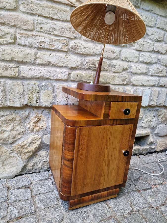 Vintažinė Art Deco spintelė - nuotraukos Nr. 15