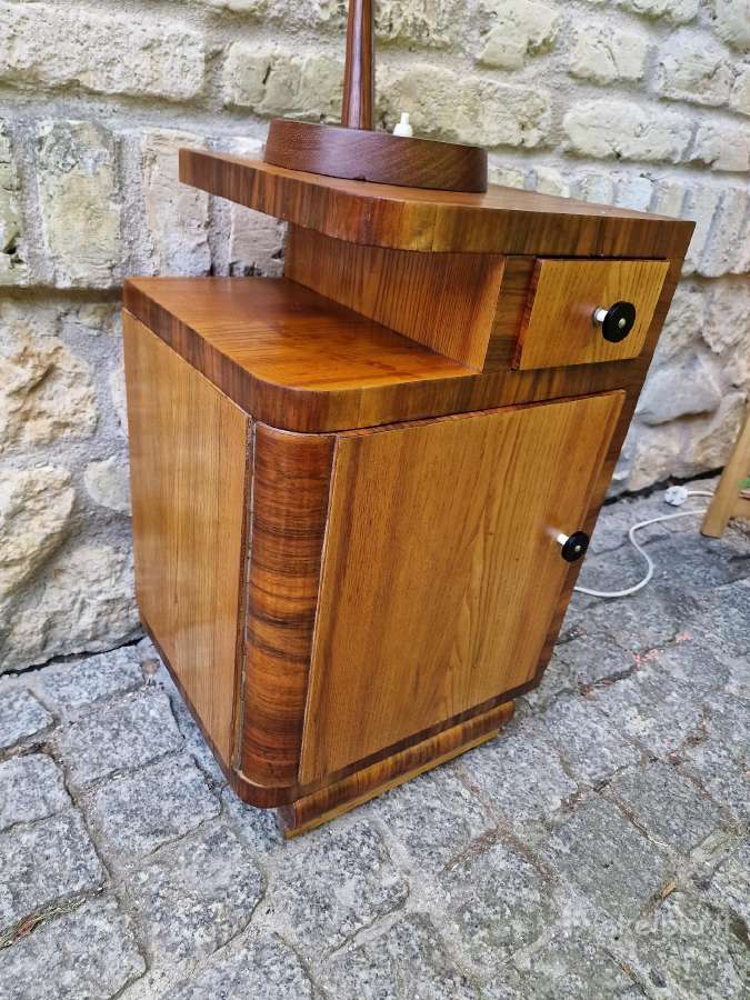 Vintažinė Art Deco spintelė - nuotraukos Nr. 26