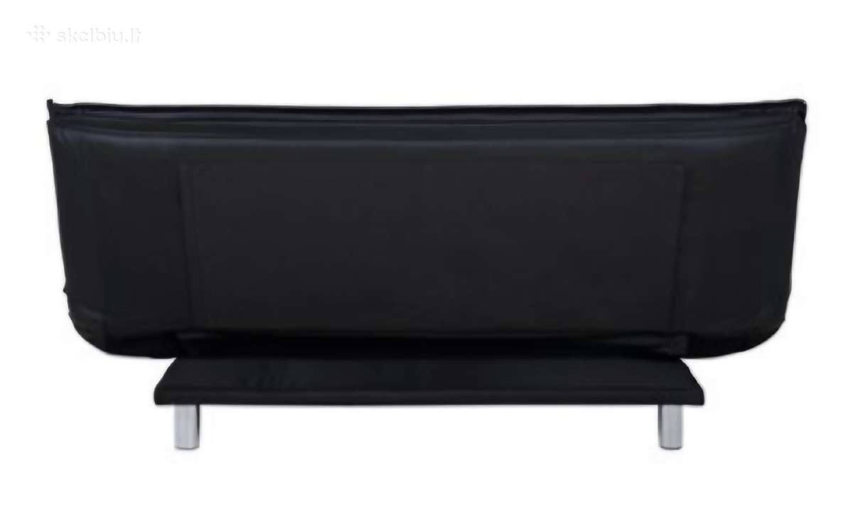 Beveik nauja odinė sofa lova - nuotraukos Nr. 3