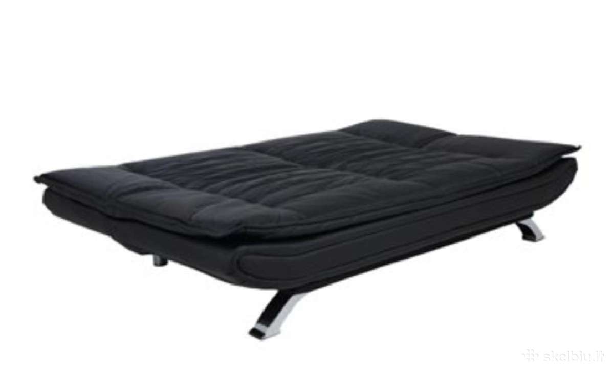 Beveik nauja odinė sofa lova - nuotraukos Nr. 5