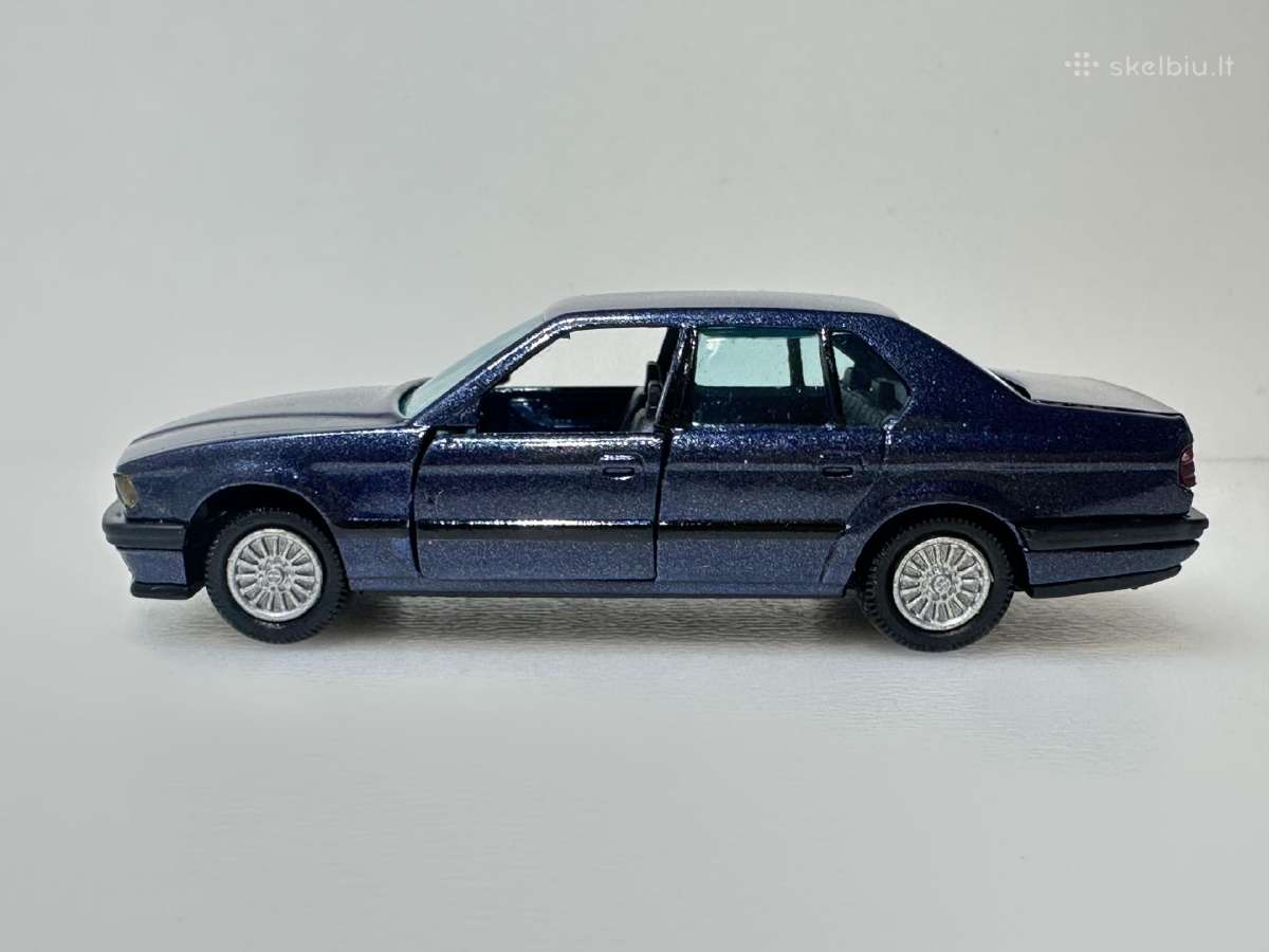 Bmw 7er 735i E32 1986 mėlyna 1:43 Gama Germany - nuotraukos Nr. 3
